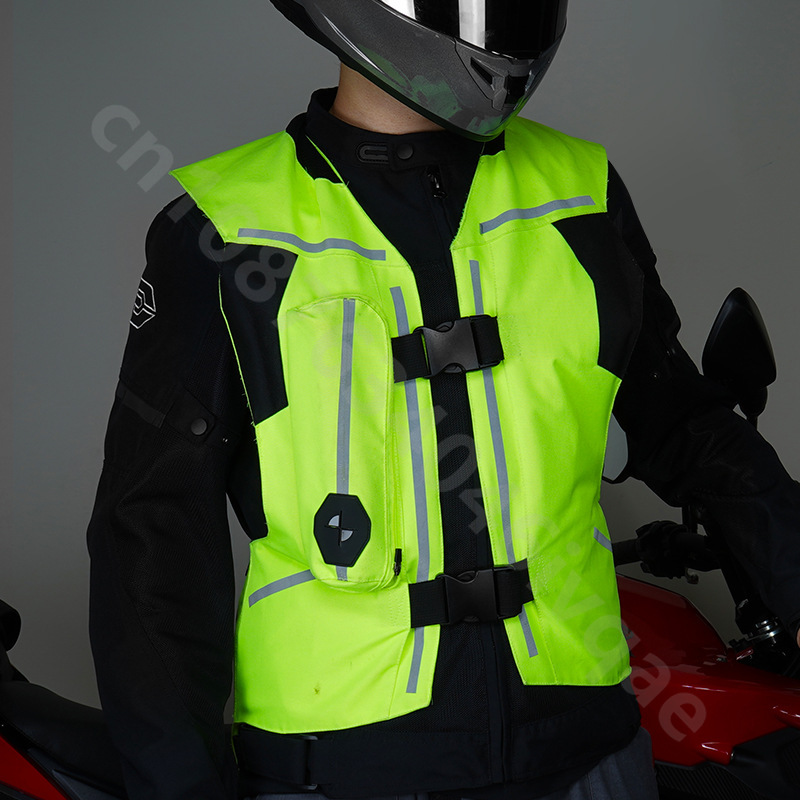 Motorcycle Gear With Airbag - 오토바이 라이더 보호 조끼 낙하 방지