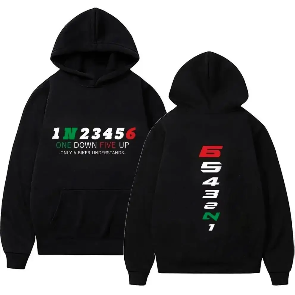 Motorcycle Gear Hoodie - 남성용 후드티 남성 풀오버 의류 오버사이즈