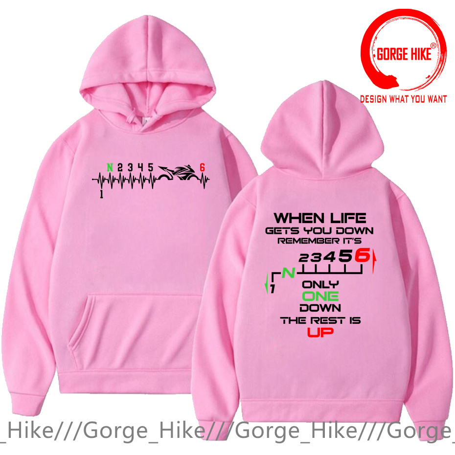 1N23456 오토바이 기어 시프트 원 업 파이브 다운 - Motorcycle Gear Hoodie 리뷰 및 가격