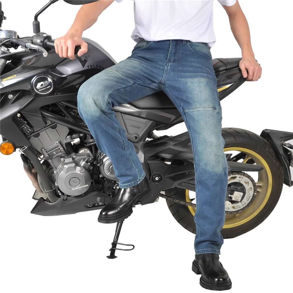 오토바이 라이딩 청바지 |   부드러운 탄성 인셋 기어 - Motorcycle Wearing Gear 리뷰 및 가격