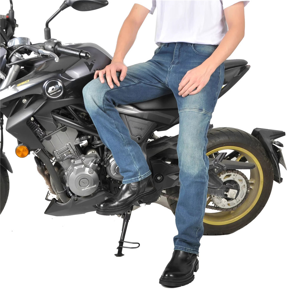 오토바이 라이딩 청바지 |   부드러운 탄성 인셋 기어 - Motorcycle Wearing Gear 리뷰 및 가격
