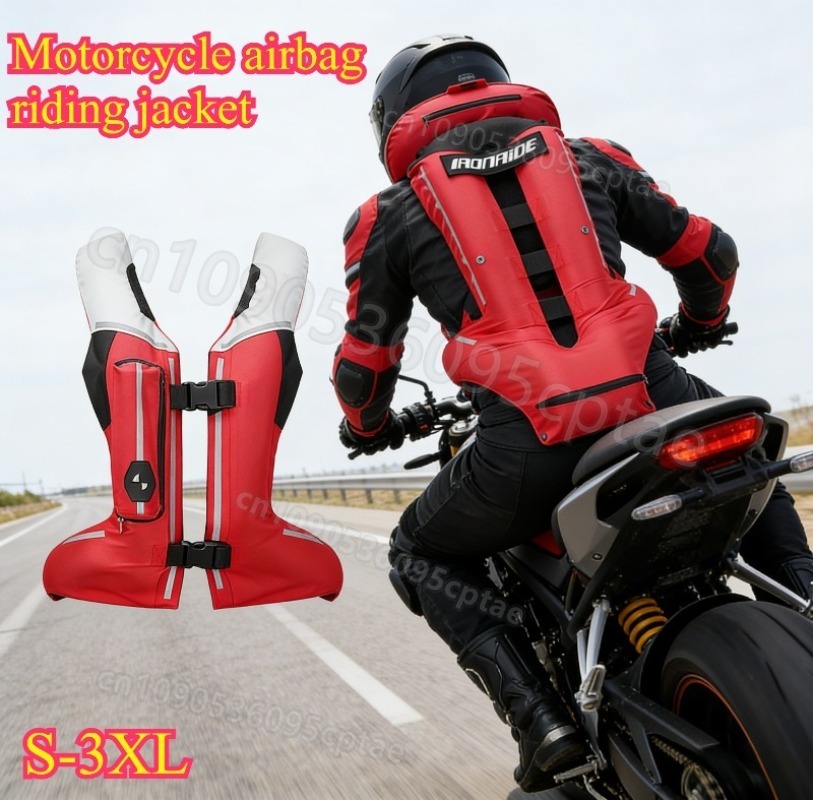 오토바이 에어백 조끼 오토바이 반사 안전 조끼 라이딩  - Motorcycle Gear With Airbag 리뷰 및 가격