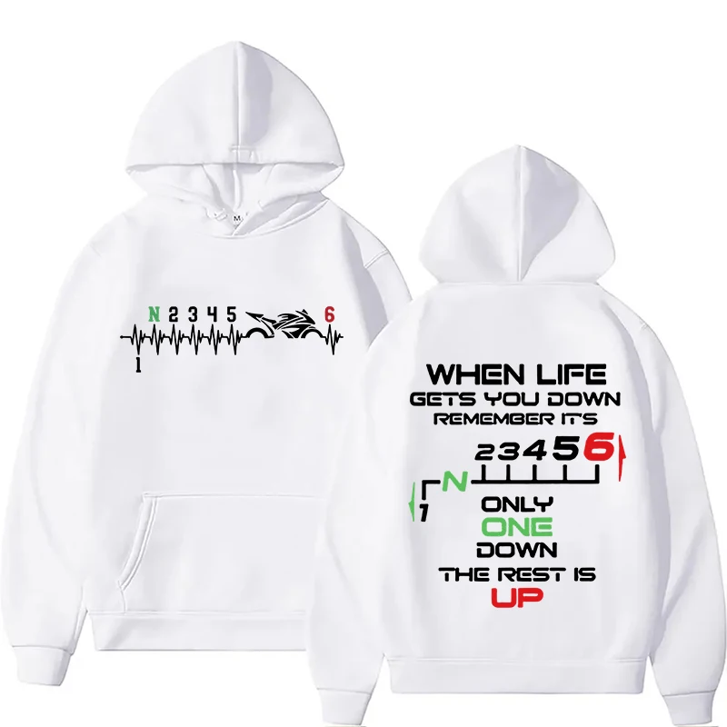 오토바이 기어 변속 기어를 주제로 한 후드티, 남녀 공 - Motorcycle Gear Hoodie 리뷰 및 가격
