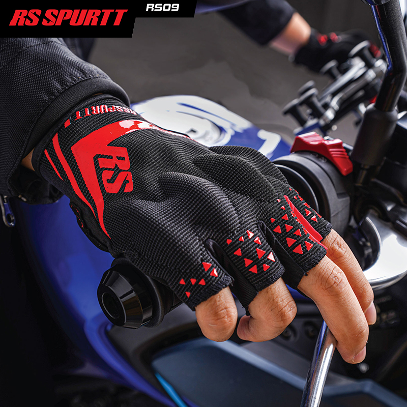 RS 하프 핑거 오토바이 장갑 여름용 경량 통기성 미끄 - Motorcycle Wearing Gear 리뷰 및 가격