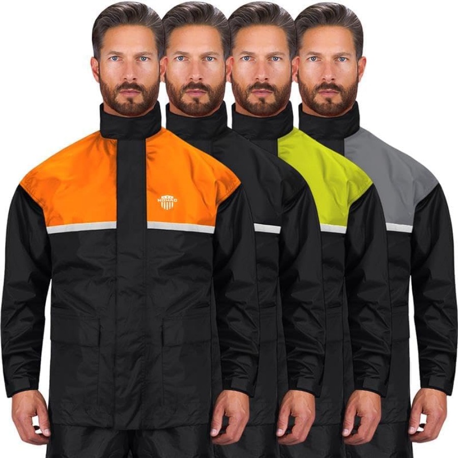 방수 오토바이 레인슈트, 2피스 반사 기능, 경량 라이 - Motorcycle Gear Hoodie 리뷰 및 가격