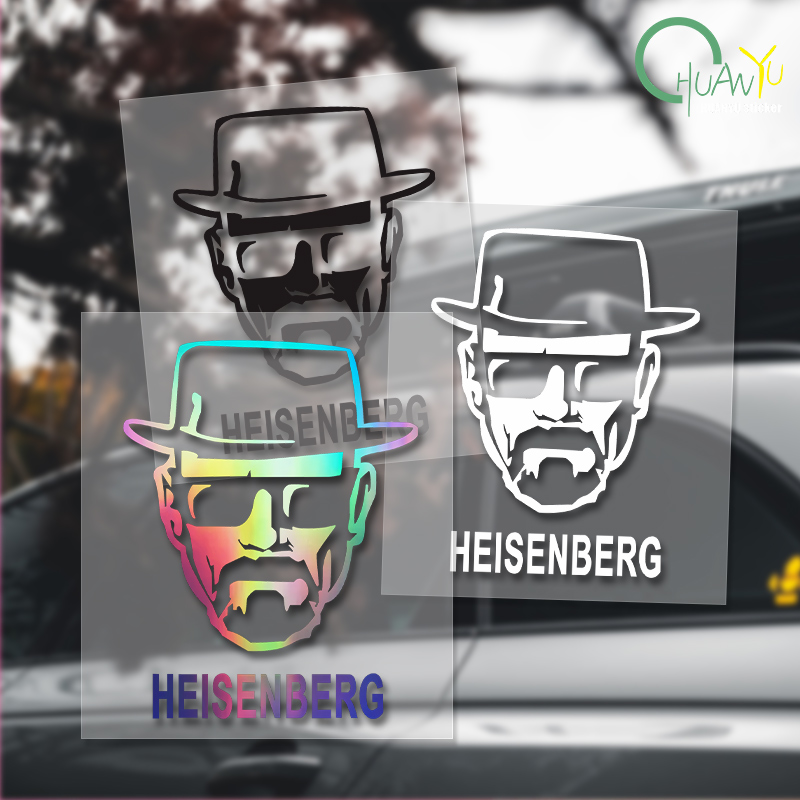 HEISENBERG 크리 에이 티브 텍스트 패턴 스티커 - Gear Set Motorcycle 리뷰 및 가격