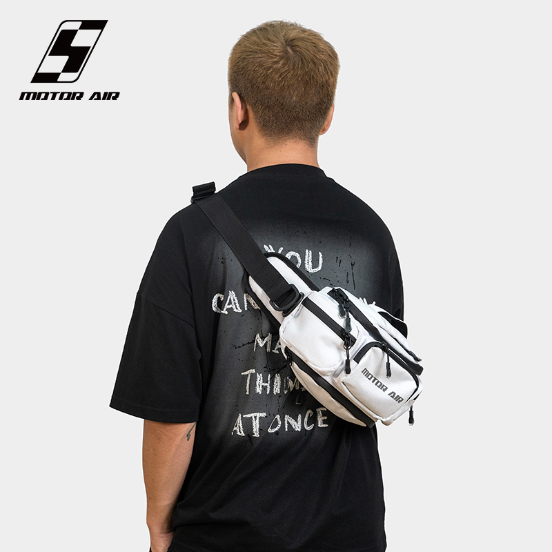 모터-에어 화이트 오토바이 사이클링 허리 가방 가슴 팩 - Motorcycle Gear With Airbag 리뷰 및 가격