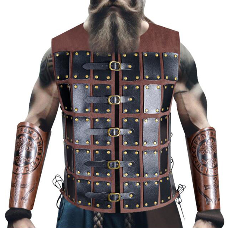 중세 바이킹 해적 기사 PU 가죽 가슴 보호대 스팀펑크 - Chest Protector Armor 리뷰 및 가격